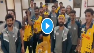 Dinesh Karthik Dance Video: सैयद मुश्ताक अली टूर्नामेंट जीतने के बाद दिनेश कार्तिक ने किया टीम के साथ जबरदस्त डांस, देखें...