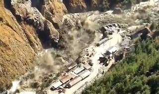 Glacier Burst in Uttarakhand   s Chamoli Causes Massive Destruction, WATCH Aerial View of Devastation Site