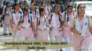 Jharkhand Board 10th, 12th Exam 2021 Date Sheet: झारखंड बोर्ड ने जारी किया हाई स्कूल, इंटरमीडिएट एग्जाम डेटशीट, इस दिन से शुरू होगी परीक्षा, जानें पूरी डिटेल 