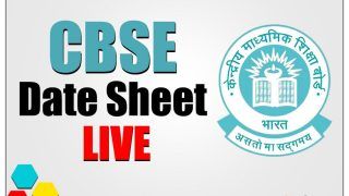 CBSE Class 10, 12 Datesheet 2023: CBSE Exam Schedule Likely to be Declared Soon at cbse.nic.in
