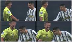 WATCH | Ronaldo Hilariously Reaches For Referee's Watch to Check Goal-Line Technology