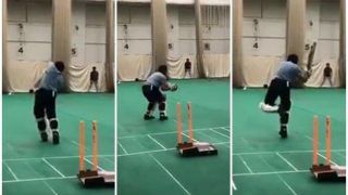 WATCH: Sachin Tendulkar Practices Batting in Nets Ahead of Road Safety World Series
