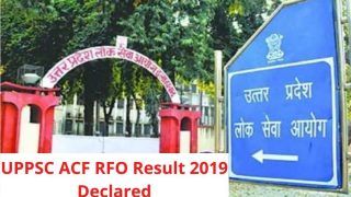 UPPSC ACF RFO Result 2019 Declared: UPPSC ने जारी किया ACF RFO 2019 का रिजल्ट, ये है चेक करने का Direct Link 