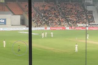 WATCH | Kohli Fan BREACHES Security at Motera, India Captain's Reaction is Priceless