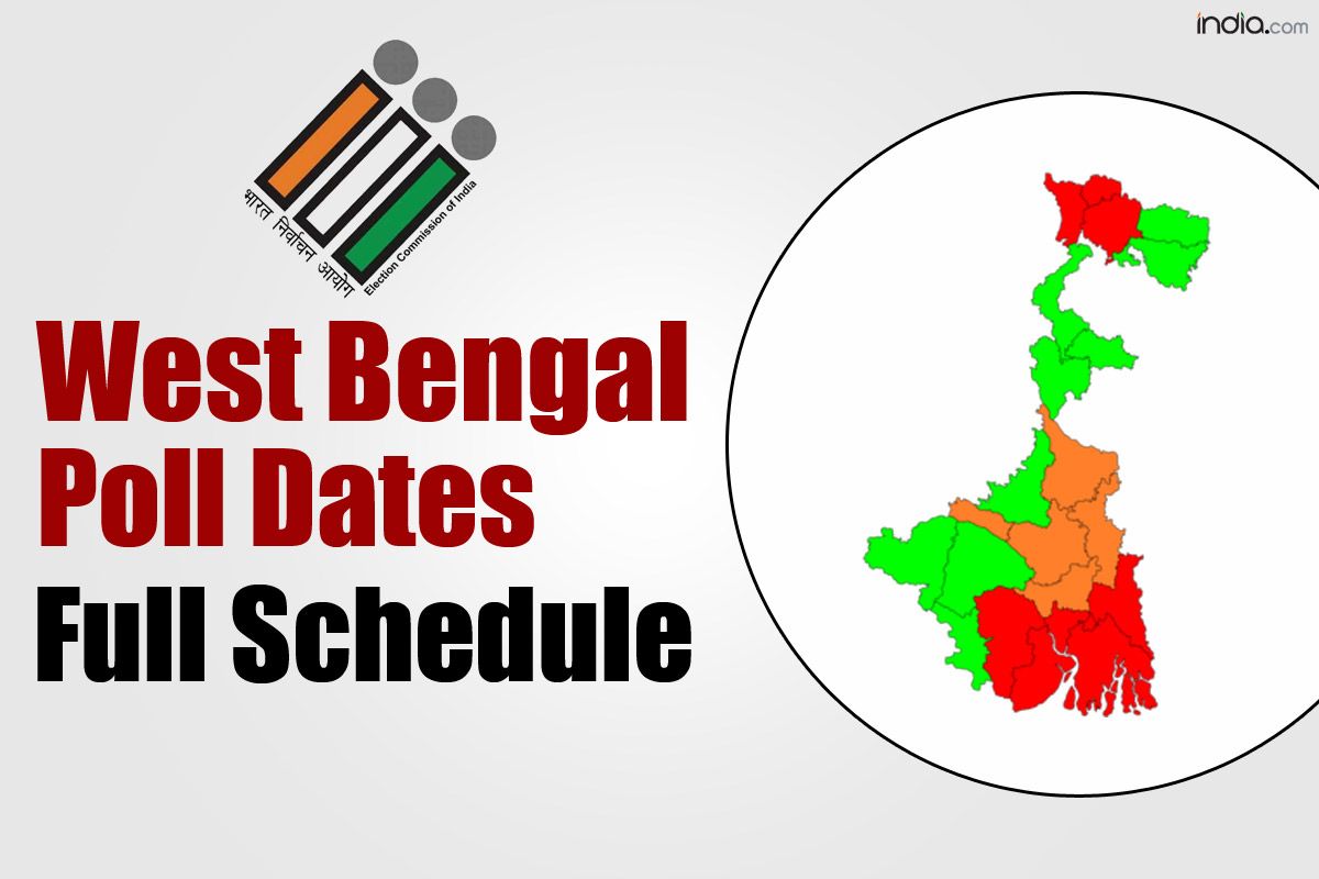 West Bengal Election 2021 Dates 8 Phase Polling To Start On March 27 Results On May 2 Check Full Schedule