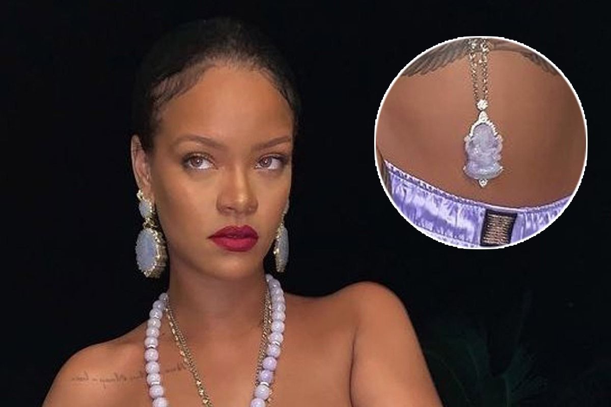 Shamefully Mocks Our God Rihanna Sparks Fresh Row After Her Topless Photo With Ganesh Pendant Goes Viral India Com