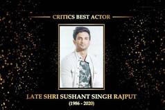 Dadasaheb Phalke Awards: Sushant Singh Rajput Honoured With Critic's Best Actor For His Contribution To Hindi Cinema