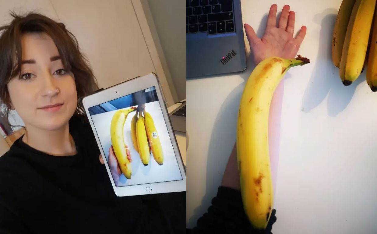 Woman Spots Banana The Size of Her Arm, Says 'It was the Most Delicious Banana She's Ever Eaten' | India.com