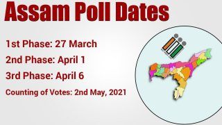 Assam Assembly Election 2021 Dates: Polls to be Held in 3 Phases, First Phase on March 27, Vote Counting on May 2