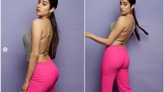 Guess The Price of Janhvi Kapoor's Sparkly Backless Top That Sonam Kapoor Finds 'Hot'
