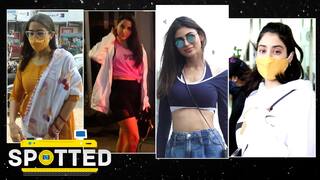 Spotted on February 16, 2021: Sara Ali Khan In Gorgeous Yellow Kurti, Spotted At Jogi Casting| Nora Fatehi & More