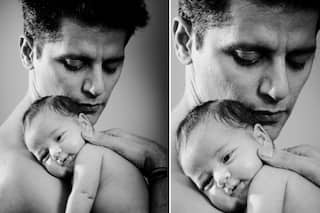 Karanvir Bohra Gives a Glimpse of His Valentine Aka New Born Baby's Face, Reveals Her Name to The World in Adorable Pic