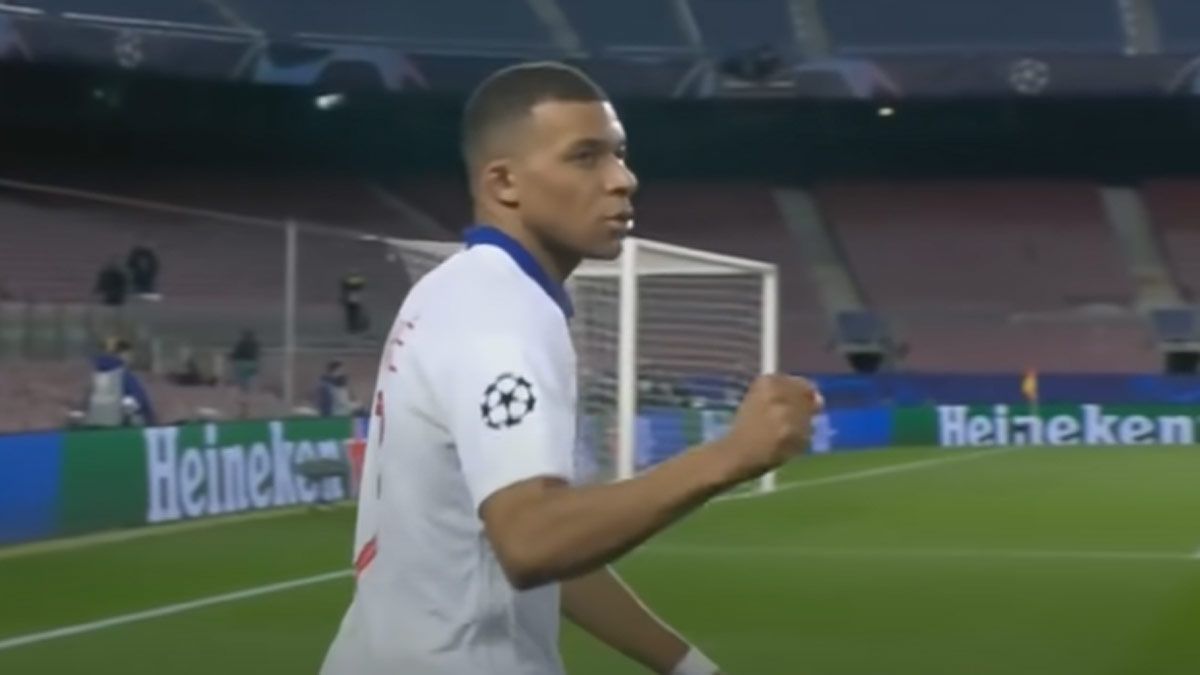 Uefa Champions League Kylian Mbappe Scores A Hat Trick As Psg Crush Barcelona 4 1 Football