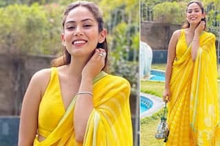 Mira Kapoor, in Rs 35000 Chiffon Saree, Gives us Sunny Summer Vibes - See Pics
