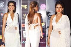 Nia Sharma, in Rs 66000 Sheer Saree, is All Sizzling And Stunning - See Pics