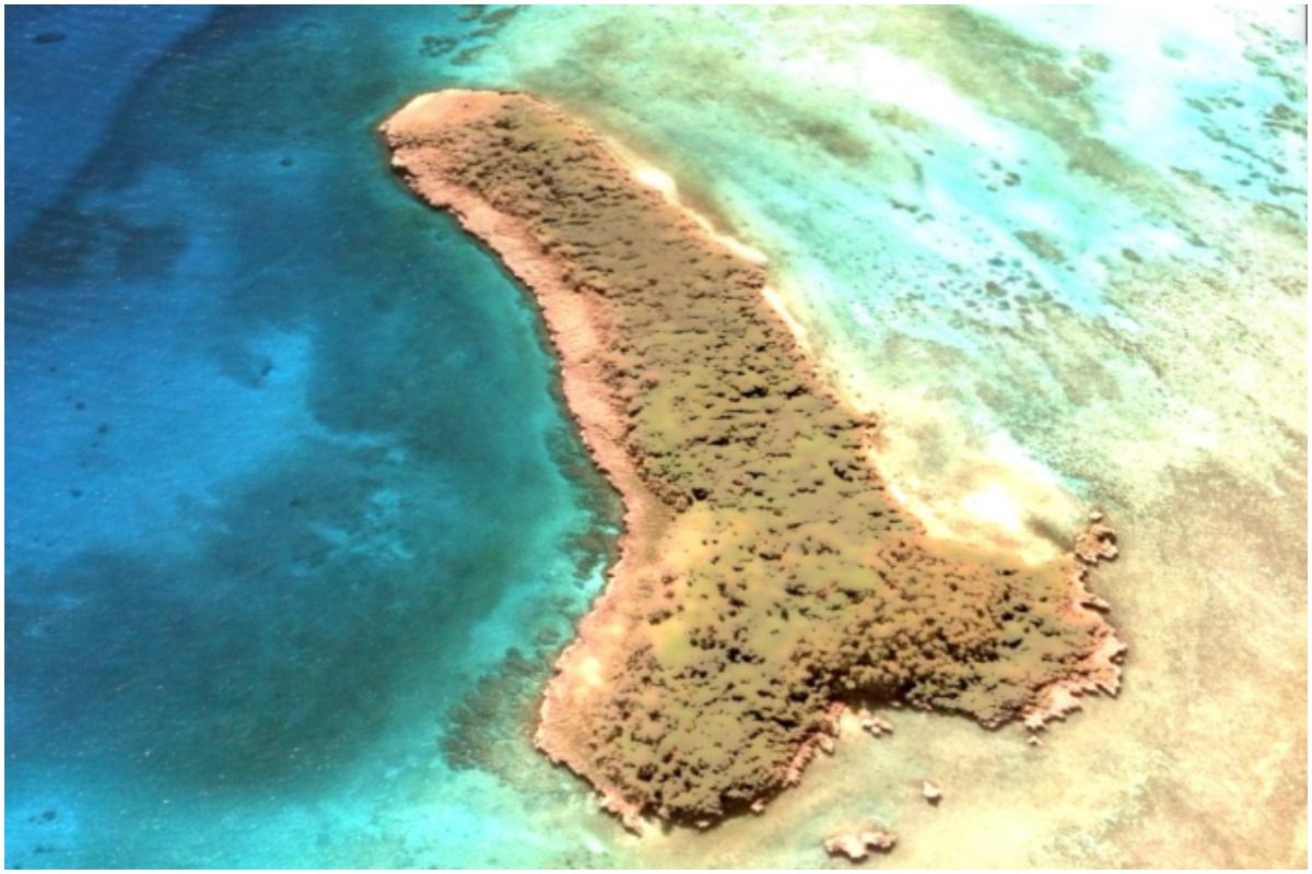 Island Shaped Like A Woman