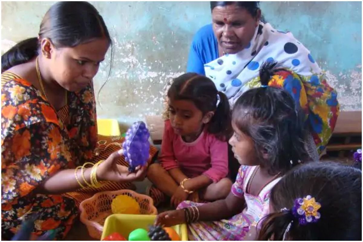 anganwadi ki new dress