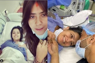 Anita Hassanandani-Rohit Reddy: See Viral Pictures From Hospital, Ekta Kapoor Says 'Mera Bhanja Hua Hai'