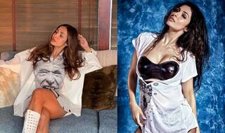 मलाइका अरोड़ा ने ओवर साइज शर्ट में फ्लॉन्ट किए अपने तीखे तेवर, यूजर ने कहा- 'क्या फिगर है' 