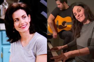Courtney Cox Breaks The Internet by Playing FRIENDS Theme on a Piano, David Beckham Goes 'OMG OMG'