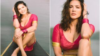 Bindi on Forehead, Sunny Leone Poses in Traditional Kerala Look, Fans Say 'Majha Aagaya'