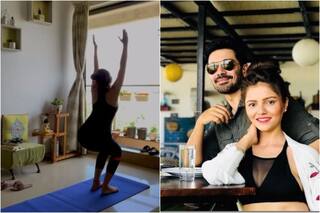 Inside Rubina Dilaik's House: Nature-Inspired Decor, Gorgeous Balcony And Black Kitchen