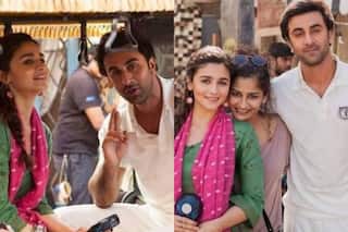 Ranbir Kapoor-Alia Bhatt मुंबई की सड़को पर रोमांस करते हुए आए नजर, देखें Viral Pictures