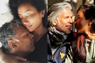 Ankita Konwar की बाहों में ऐसे सोए Milind Soman, रोमांटिक तस्वीर हुई Viral, रिश्ते को हुए 7 साल