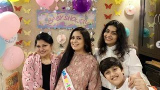 Singer Harshdeep Kaur’s Baby Shower Pictures Are Too Adorable to Miss; to Deliver Baby Anytime Soon