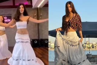 Shanaya Performs a Fabulous Belly Dance Wearing Suhana's Skirt, Fans Say 'Too Good'