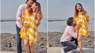 Singer Neeti Mohan Announces Pregnancy, Nihaar Pandya Kisses Baby Bump in an Adorable Post