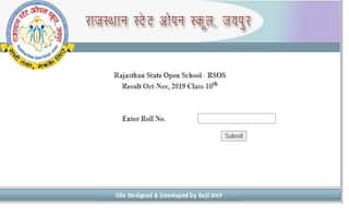 RSOS 10th Result: राजस्थान स्टेट ओपन स्कूल के 10वीं का रिजल्ट जारी, rsosapp.rajasthan.gov.in पर ऐसे करें चेक