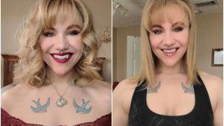 Obsessed With Vampires, Female Bodybuilder Transforms Her Appearance With Vampire Teeth | See Pics