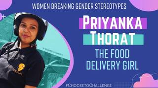 Women’s Day 2021: मिलिए पुरानी सोच को तोड़ने वाली 'द फूड डिलीवरी' गर्ल प्रियंका थोराट से