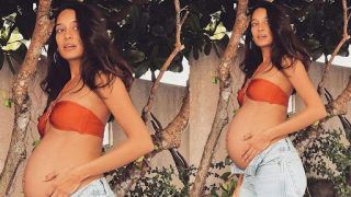Lisa Haydon is Spending International Women's Day With Her 'Very Little Woman' As She Flaunts Her Baby Bump