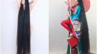 Real-Life Japanese Rapunzel Has 6-feet, 3-inch Long Locks, Hasn’t Had a Haircut in 15 Years | See Pics