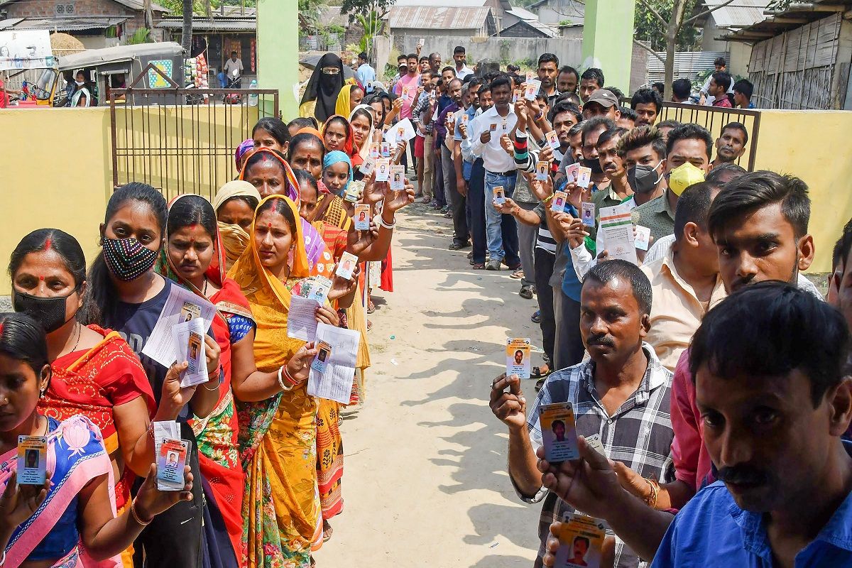 Assembly Elections 2021: सभी पांच राज्यों में मतदान आज, असम में आखिरी और  बंगाल में तीसरे चरण के लिए होगी वोटिंग - Assembly elections voting in all  five states today voting will