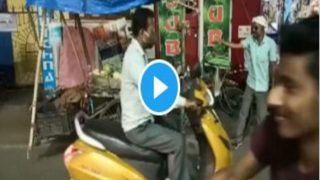 Pandey Ji Video: धनबाद के पांडे जी का गजब Swag, जानलेवा है भैया जी का सब्जी बेचने का स्टाइल