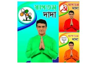 FACT CHECK: Political Parties Use Sourav Ganguly's Morphed Image for Social Media Campaigns