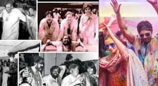 Bollywood Holi Party: राज कपूर ने शुरु किया था होली पार्टी का ट्रेंड, Amitabh-Javed के घर लगती थी रौनक- देखें फोटो