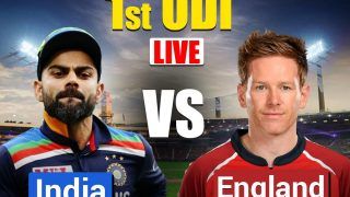 MATCH HIGHLIGHTS India vs England 1st ODI As it HAPPENED, Pune: Krishna Picks Four-For, Dhawan Shine With Bat as India Beat England by 66 Runs to Take 1-0 Lead