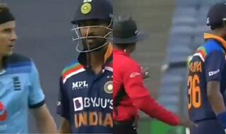 WATCH | Krunal-Tom Curran Engage in HEATED Argument During 1st ODI