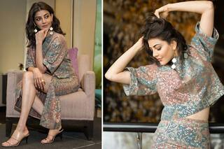 Kajal Aggarwal in Rs 47,000 Sequin Co-ord Set Shimmers Her Way Into The Fans' Hearts