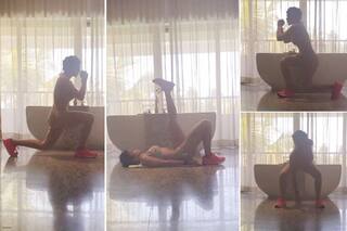 Mandira Bedi Flaunts Her Bikini Bod As She Inspires Fans With Intense Workout | Watch