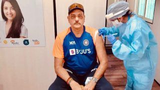 Ravi Shastri Receives First Dose of COVID-19 Vaccine Before 4th Test in Ahmedabad