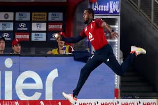 Video: Chris Jordan की जबरदस्त फील्डिंग, Suryakumar Yadav को इस तरह करवाया आउट