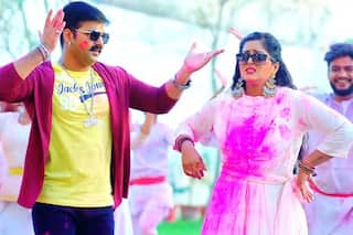 Bhojpuri Holi Song 'Ghasai Rang Sagari' Out: Pawan Singh, Anjana Singh Impress Audience With Their Chemistry