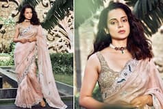 Kangana Ranaut Wears The Most Gorgeous Looking Pink Saree at Thalaivi Trailer Launch - Yay or Nay?