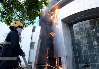 Mumbai: 10 Dead In Fire at Makeshift COVID-19 Hospital in Bhandup Mall, BMC Orders Probe