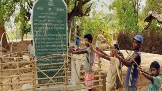 Pathalgadi Movement: Tribals in Ranchi Install Stone Plaque on Land Given to Sri Sri Ravi Shankar